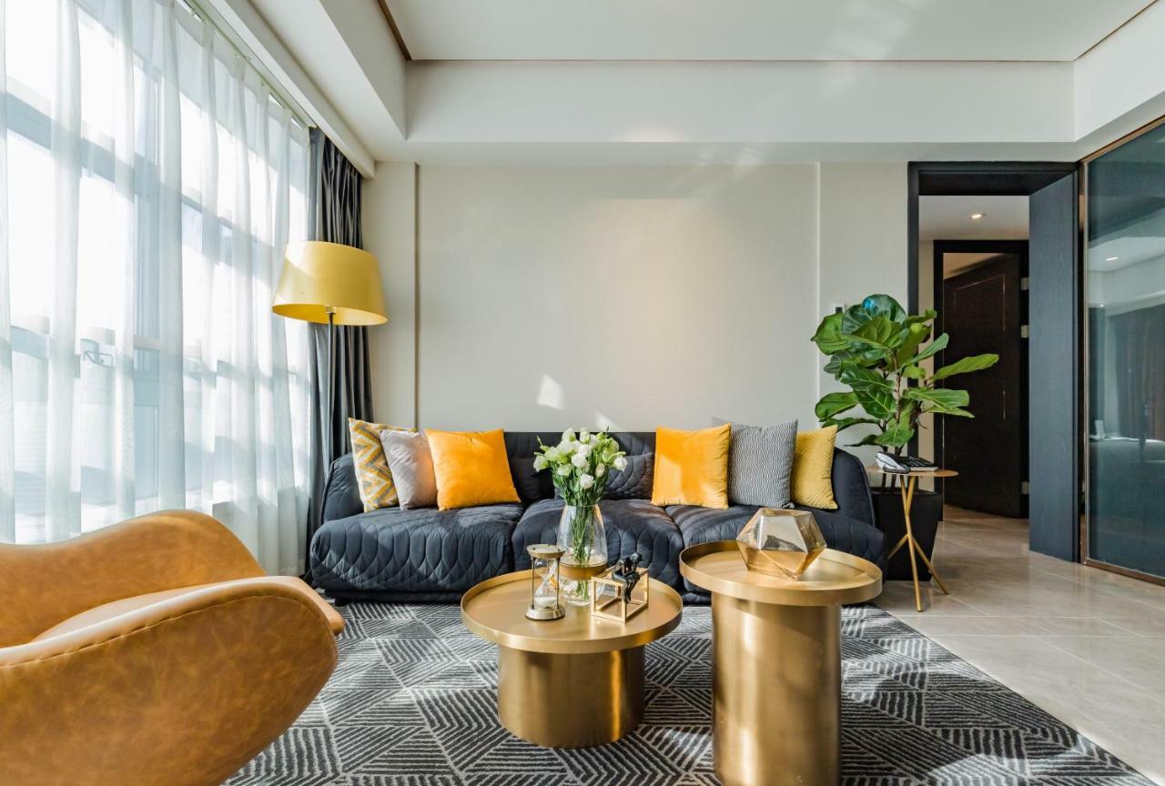 Tianfu In Service Apartement Chengdu Exterior foto