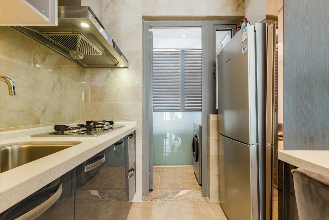 Tianfu In Service Apartement Chengdu Exterior foto